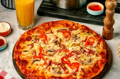 Restaurant Pizzeria Mont Vernon by Fred St Martin